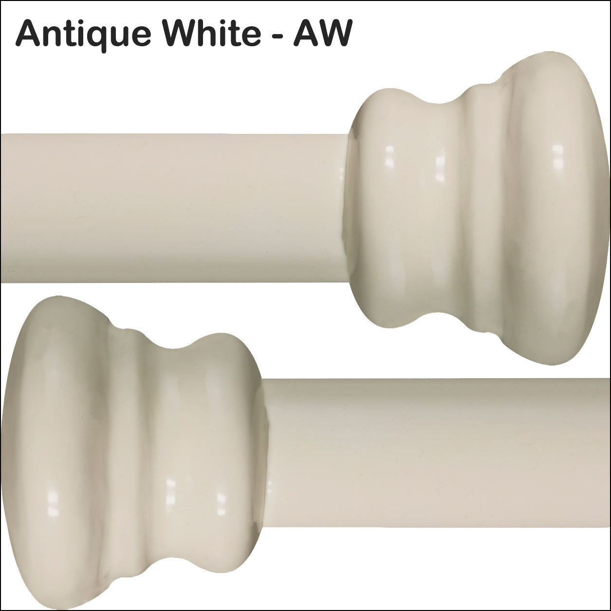 Antique White AW Powder Coating Finish Wesley Allen Matriae