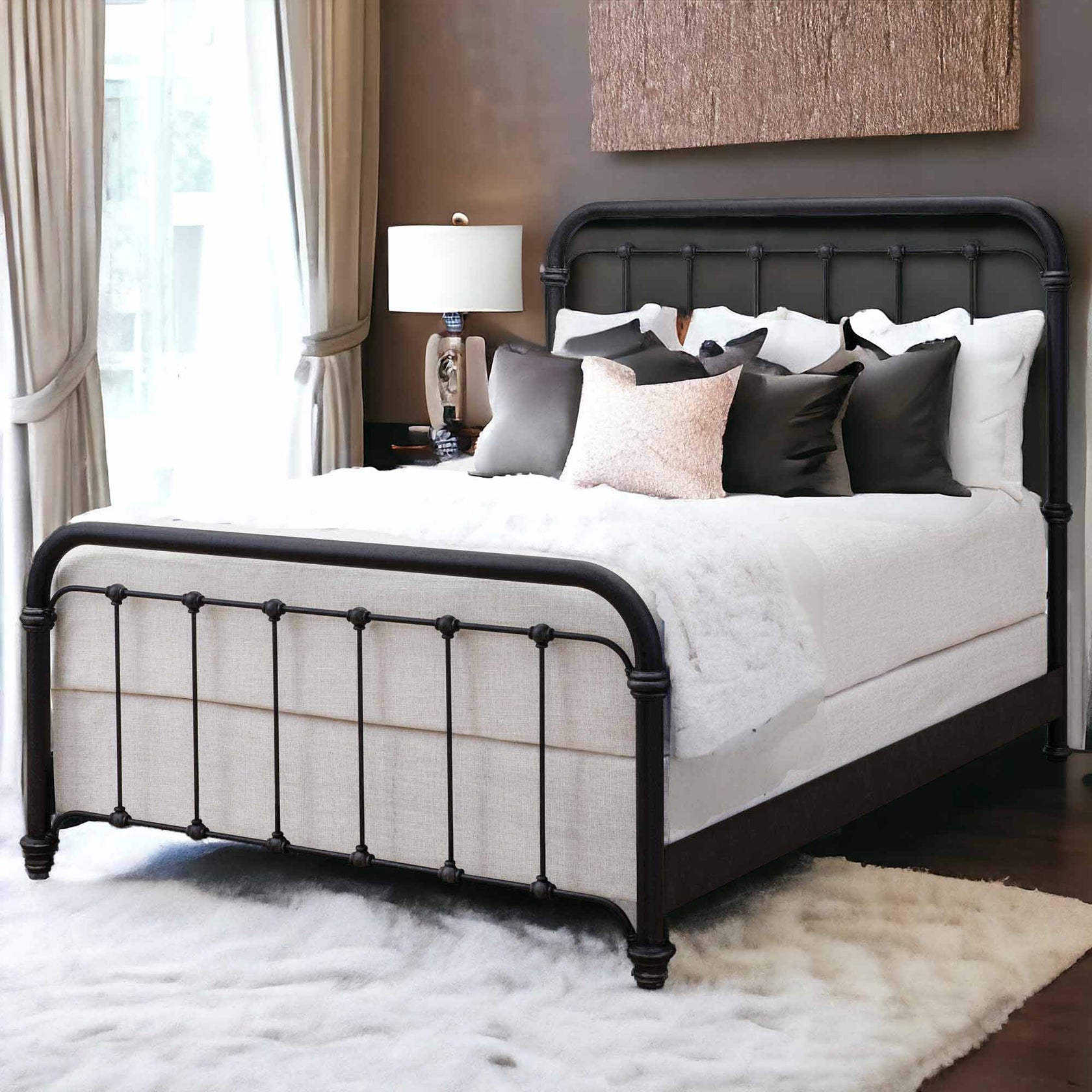 Braden Iron Bed By Wesley Allen – Matriae