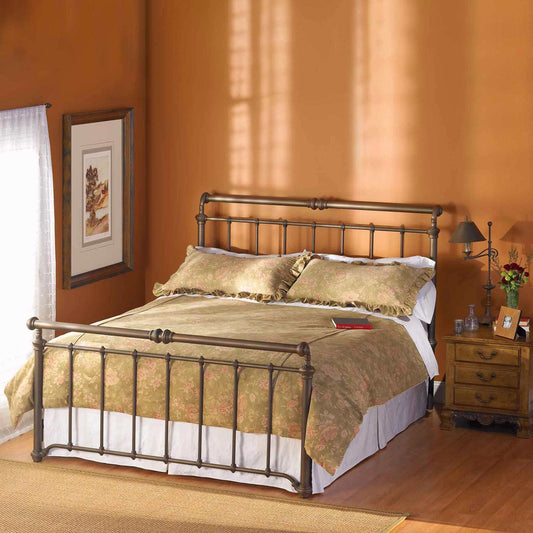 Sheffield Iron Bed 1039 Wesley Allen Queen Matriae