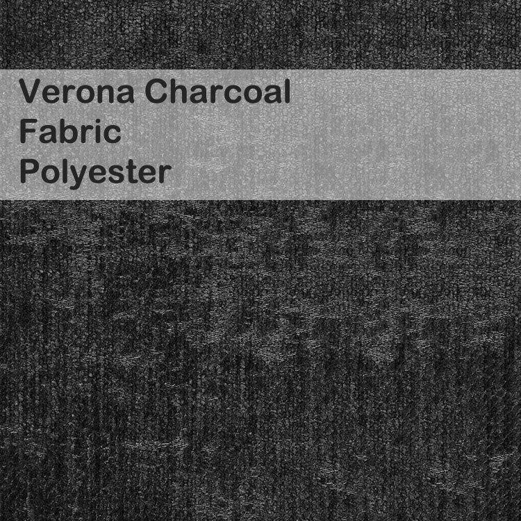 Verona Charcoal Fabric Upholstery Polyester Furniture Beds Barstools Chairs Benches Wesley Allen Matriae